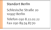 Standort Berlin
